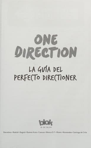 Tapa de One Direction