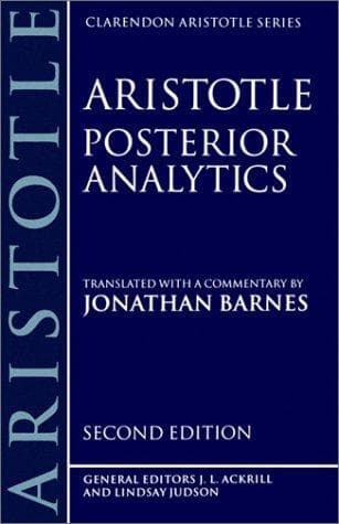 Tapa de Posterior Analytics
