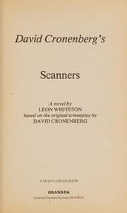 Tapa de David Cronenberg's Scanners