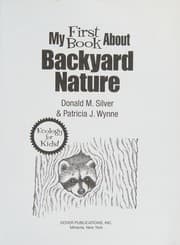 Tapa de My First Book about Backyard Nature