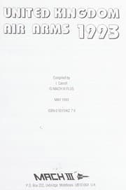 Tapa de United Kingdom air arms 1993