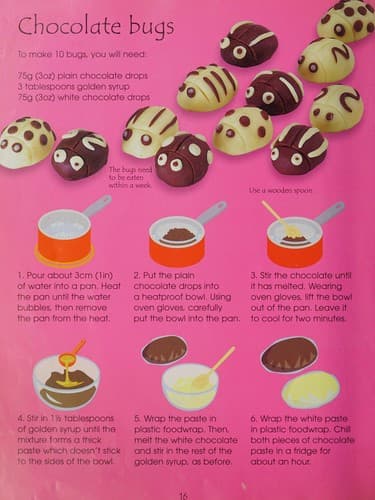 Tapa de Chocolates and sweets to make