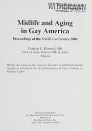 Tapa de Midlife and aging in gay America