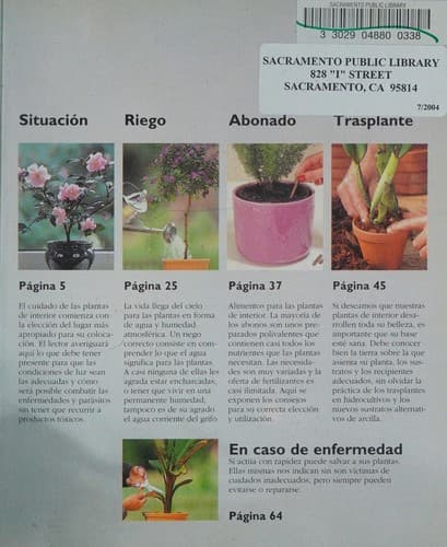 Tapa de Riego, Abonado y Transplante