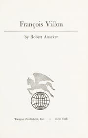 Tapa de François Villon