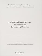 Tapa de Cognitive Behavioral Therapy for People with Co-Occurring Disorders