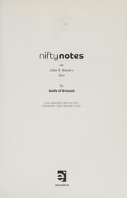 Tapa de Nifty notes on John B. Keane's Sive