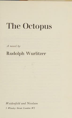 Tapa de The octopus