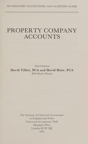Tapa de Property company accounts