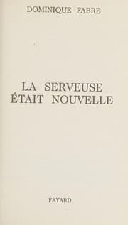 Tapa de La serveuse était nouvelle