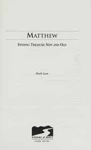 Tapa de Matthew
