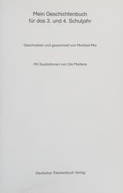 Tapa de Mein Geschichtenbuch für das 3. und 4. Schuljahr