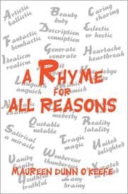 Tapa de A Rhyme for All Reasons