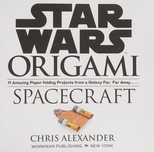 Tapa de Star Wars origami spacecraft