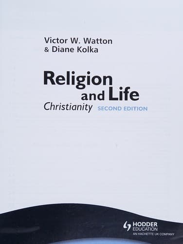 Tapa de Religion and Life