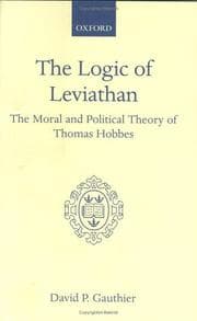 Tapa de The logic of Leviathan