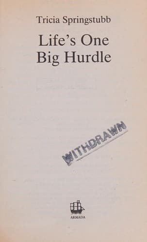 Tapa de Life's One Big Hurdle