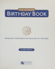 Tapa de The Ultimate Birthday Book