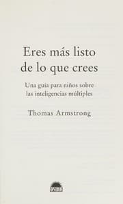 Tapa de Eres más listo de lo que crees