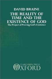 Tapa de The reality of time and the existence of God