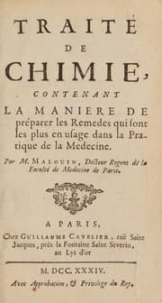 Tapa de Traité de chimie, contenant la maniere de préparer les remedes qui sont les plus en usage dans la pratique de la medecine