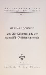 Tapa de Das Alte Testament und der evangelische Religionsunterricht