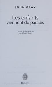 Tapa de Les enfants viennent du paradis