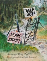 Tapa de Keep Out!