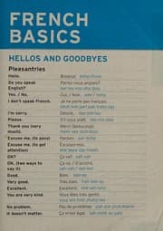 Tapa de Rick Steves' French, Italian & German phrase book