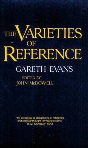 Tapa de The varieties of reference