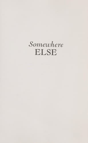 Tapa de Somewhere Else