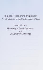 Tapa de Is legal reasoning irrational?