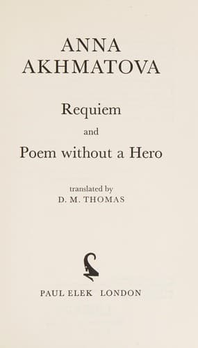 Tapa de Requiem ; and, Poem without a hero