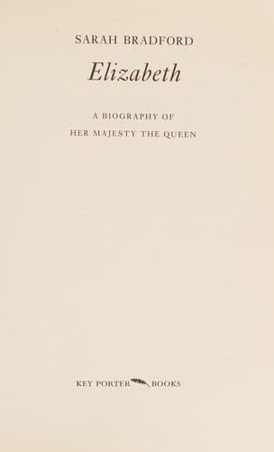 Tapa de Elizabeth