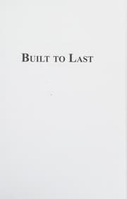 Tapa de Built to last