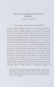 Tapa de The Cambridge History of the Romance Languages Vol. 2
