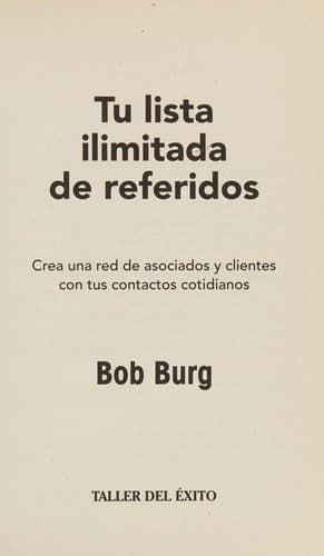 Tapa de Tu lista ilimitada de referidos