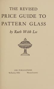 Tapa de Price guide to pattern glass