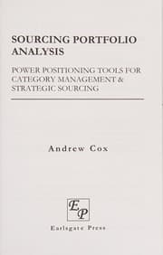 Tapa de Sourcing portfolio analysis