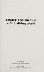 Tapa de Strategic alliances in a globalizing world