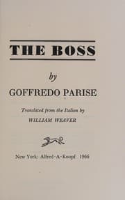Tapa de The boss