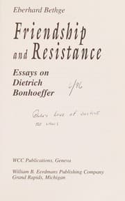 Tapa de Friendship and resistance