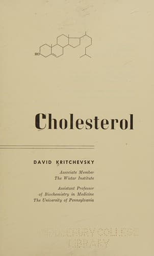 Tapa de Cholesterol
