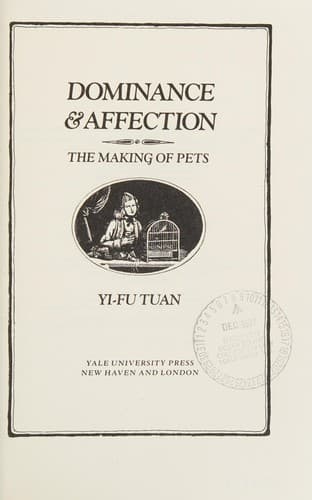 Tapa de Dominance & affection