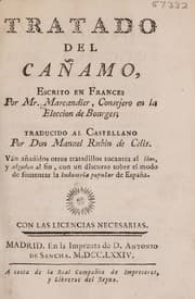 Tapa de Tratado del cañamo ...
