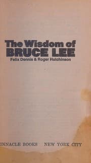 Tapa de The wisdom of Bruce Lee