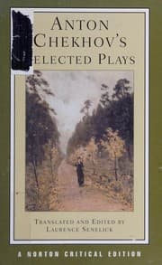 Tapa de Anton Chekhov's selected plays