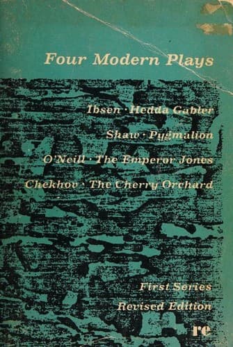 Tapa de Four modern plays