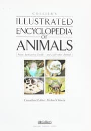 Tapa de Collier's illustrated encyclopedia of animals
