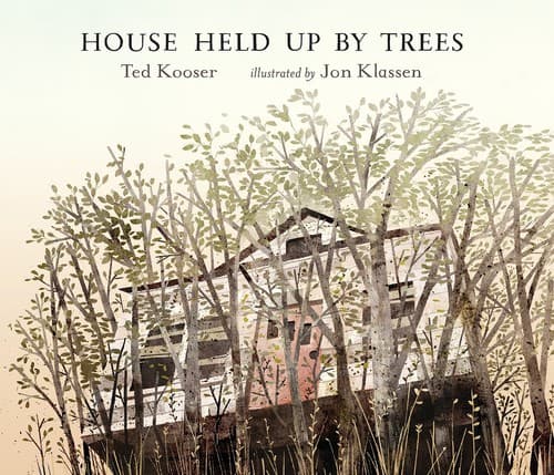 Tapa de House held up by trees